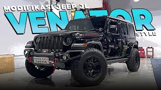 MODIFIKASI JEEP JL SUPER ESTETIK amp NYAMAN DIBAWA [upl. by Darren951]