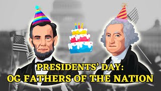 Presidents Day Why Do We Celebrate George Washington Abraham Lincoln and US Presidents [upl. by Annawd]