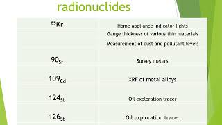 Radiotracers and their Industrial Applications Analytical Chemistry [upl. by Beekman]