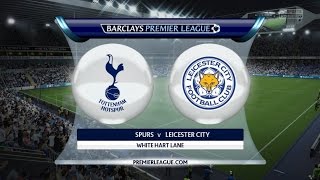 Tottenham Hotspur vs Leicester City  13012016  Barclays Premier League  FIFA 16 [upl. by Nednerb595]