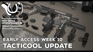 H3VR Early Access Weekly Update 10  Mk18Mod1 TactiCOOL Attachments New Locomotion Experiment [upl. by Neelyk92]