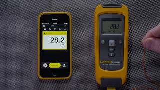 How to Connect The Fluke T3000 FC Wireless Temperature Module to The Fluke Connect® App [upl. by Eitac922]