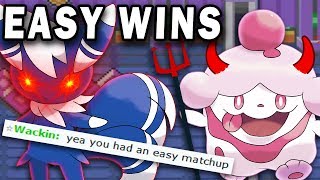 Mean Look Meowstic gets EASY WINS in OU [upl. by Bollinger333]