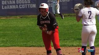 Muskingum Sweeps Capital with Offensive Surge 🥎 [upl. by Urson]