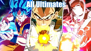 Dragon Ball Sparking Zero  All Characters Ultimates amp Transformations [upl. by Wickham354]