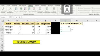 Fonction Excel  Lambda 🧣 [upl. by Ahcrop]