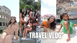 ITALY HERE WE COME  ROME AMALFI POSITANO SORRENTO  TRAVEL VLOG [upl. by Loftis]