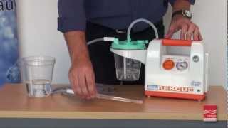 Operating a Portable Suction Pump  Demonstration [upl. by Ytisahcal]