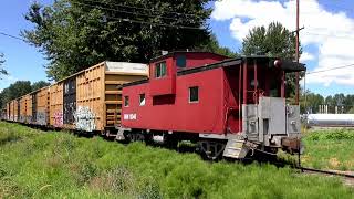 Meeker Southern RR Interchanging with BNSF [upl. by Draude191]