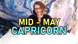 Capricorn You Win ⭐ Your MidMay Psychic Tarot Reading [upl. by Markiv]