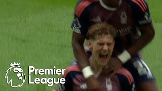 Ryan Yates scores goahead goal for Nottingham Forest off set piece  Premier League  NBC Sports [upl. by Earahs]