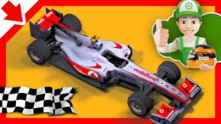 Cars  Cartoon race cars Little Smart Kids [upl. by Isis]