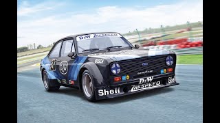 124 ITALERI ZAKSPEED MKII FORD ESCORT FINISHED BUILD WITH FOOTAGE [upl. by Kall]