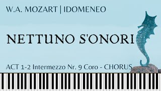 NETTUNO SONORI Mozart Chorus from IDOMENEO Piano accompaniment [upl. by Aratal]