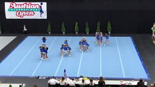 Giants Cheerleading SPARKLES  AIO Schwechat [upl. by Notlit299]