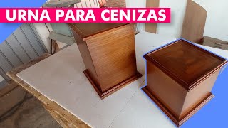 URNAS DE MADERA PARA CENIZAS  MODELOS Y FABRICACIÓN elmueblemoderno [upl. by Tiena101]