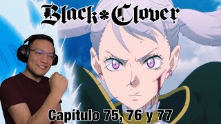 ¡NOELLE VS SOLID Y OPENING 7  🧙‍♂️  BLACK CLOVER CAP 75 76 y 77 🍀 [upl. by Lledraw98]