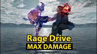 Fahkumram Rage Drive Combos  Max Damage [upl. by Yelsna]