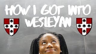 How I Got Into Wesleyan University GPA SATACT STATS ETC [upl. by Antin]