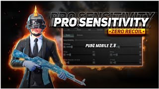 NOCASH 28🔥BEST Sensitivity amp Settings NO RECOIL For Any Device  Code Update PUBG MOBILE [upl. by Castor119]