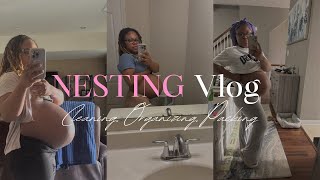 NESTING VLOG Preparing for Labor Cleaning Organizing  More [upl. by Akciret830]