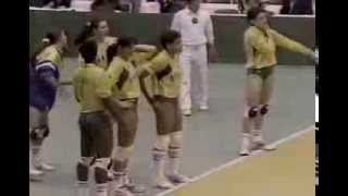 Womens Volleyball World Cup 1991  Brazil vs China [upl. by Sparkie982]