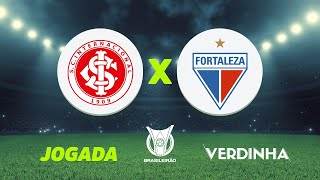 INTERNACIONAL 2 X 1 FORTALEZA  FORTALEZA PERDE E NÃO REASSUME LIDERANÇA DO BRASILEIRÃO  11092024 [upl. by Bogart]