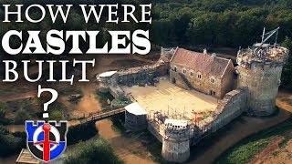 How were castles built  constructed in the medieval period [upl. by Sclater]