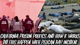 CALIFORNIA PRISON POLITICS AND HOW IT WORKS DID THIS HAPPEN WITH PELICAN BAY INCIDENT [upl. by Sedberry]