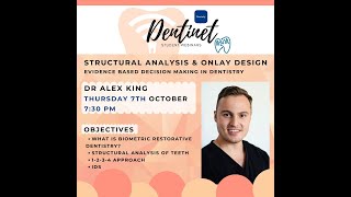 DENTINET Structural Analysis and Onlay Design [upl. by Parsaye]