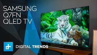 Samsung Q7FN QLED TV  Hands On Review [upl. by Dunn]