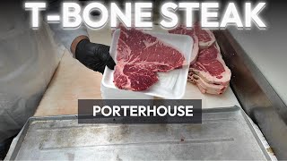 TBone Steak Perfecto  Tutorial Completo en la Carnicería [upl. by Aiken]