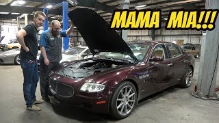 Heres Everything thats Broken on My Cheap Maserati Quattroporte [upl. by Ybocaj182]