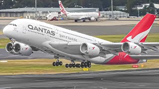 60 MINS of Plane Watching at Sydney Airport 🇦🇺 [upl. by Shamma350]