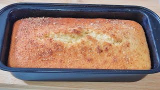 Coconut Loaf Cake  Simple and Easy to make Desiccated Coconut Cake [upl. by Bobette]