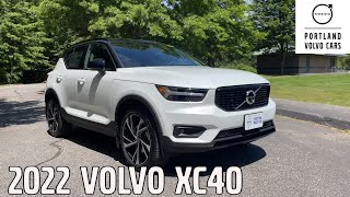 2022 Volvo XC40 T5 RDesign w Polestar Optimization  Car tour [upl. by Lyreb]