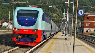 SBARCA in Liguria TRENI TURISTICI ITALIANI con lEspresso Riviera x Nizza transito a Ronco Scrivia [upl. by Azerila]