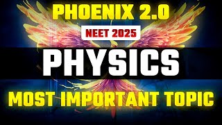 Phoenix 20 Physics Most Important Video for NEET 2025  Unacademy NEET English UNE [upl. by Corena]