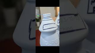 HDPE PE Laser Engraving Plastics How to laser mark on HDPE bottles lasermachine uvlasermarker [upl. by Oine]