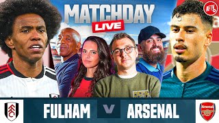 Fulham 21 Arsenal  Match Day Live  Premier League [upl. by Ajnotal]