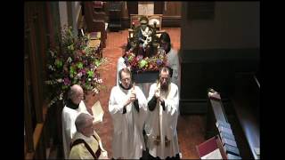 Feast of Our Lady of Walsingham  Solemn Pontifical Mass with procession [upl. by Enorahs]