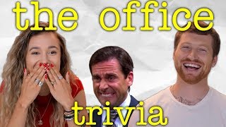 Scotty Sire amp Kristen McAtee Compete in Our Ultimate The Office Smoothie Trivia Challenge [upl. by Aremahs]