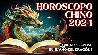 HORÓSCOPO CHINO 2024 ✨¿QUÉ NOS ESPERA EN EL AÑO DEL DRAGÓN ✨ [upl. by Harim]