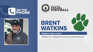 New Kerens Head Coach Brent Watkins is Eager to Leave his Mark on the Bobcats  txhsfb dctf [upl. by Chere]