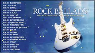 Best Rock Ballads 70s 80s 90s  The Greatest Rock Ballads Of All Time [upl. by Naves391]