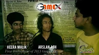 Arslan Ash Heera Malik Most Rare Interview on GameX Round 1 2013😅 [upl. by Kial]