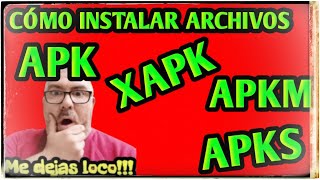 🗂️ ¡¡Cómo instalar archivos Xapk APKs APKm APK y gestionar residuos de una manera sencilla 🗂️ [upl. by Castro]