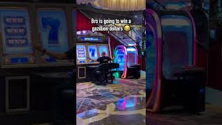 BRO IS GOING TO WIN A GAZILLION DOLLARS casino slots jackpot [upl. by Acinna898]