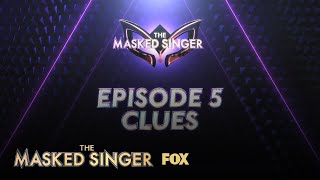 Week Five Clues  Season 1 Ep 5  THE MASKED SINGER [upl. by Ramhaj]