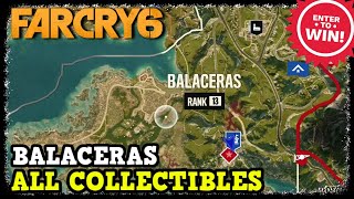 Far Cry 6 Balaceras All Collectibles Weapons  Gear  USB  Roosters  Criptograma  Idols [upl. by Ative]